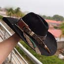 Chapéu Country com Bandinha de Cascavel