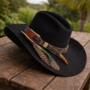 Chapéu Country com Bandinha de Cascavel